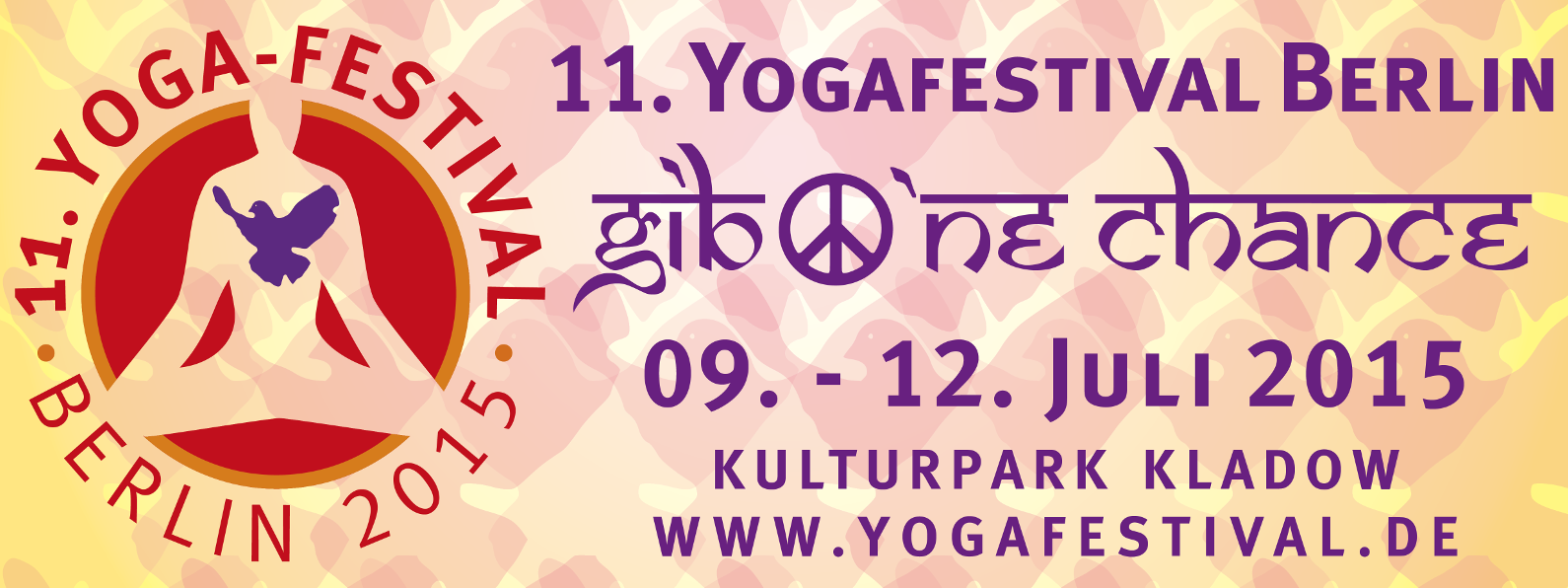 Banner Yogafestival Berlin 2015